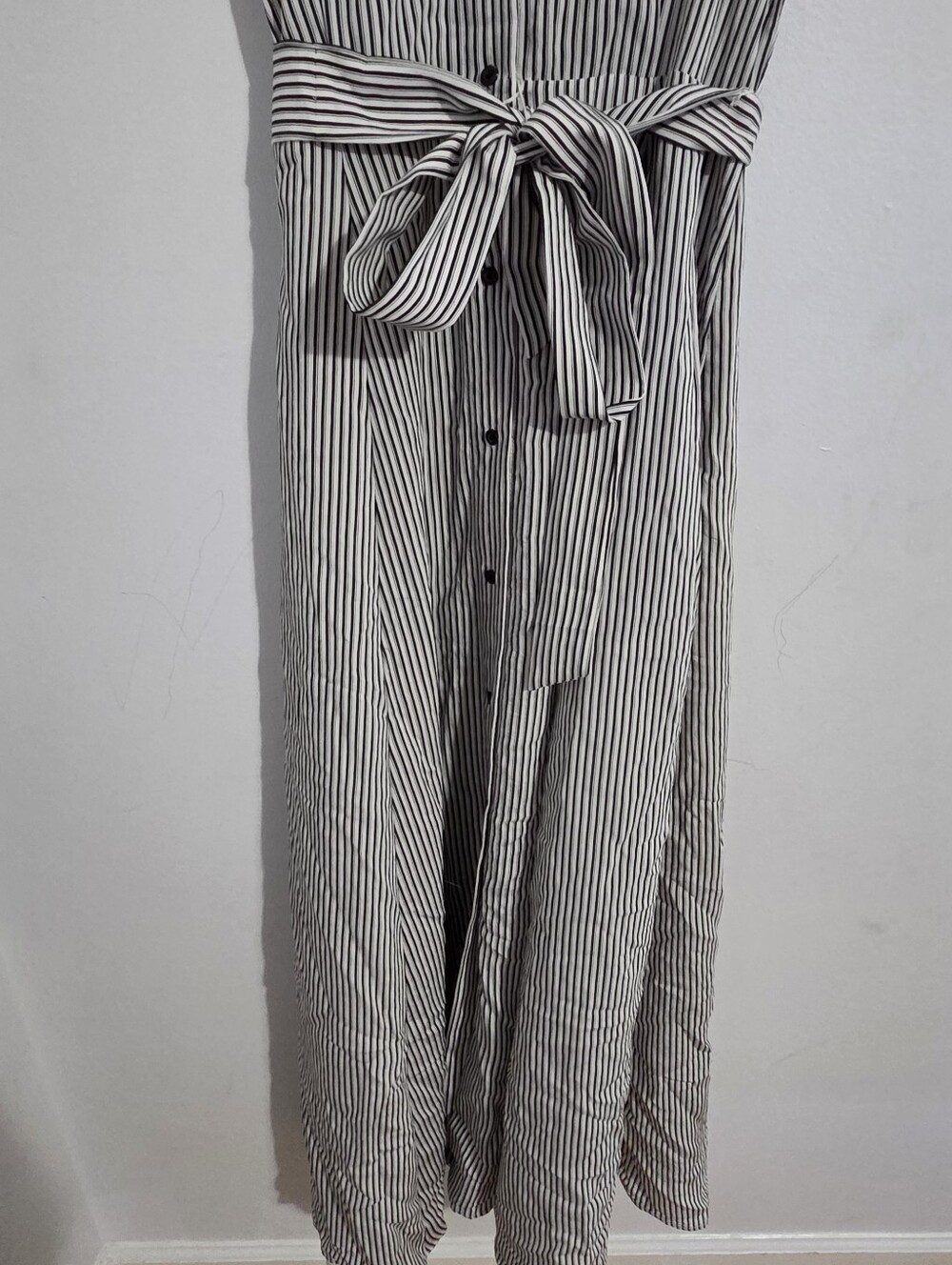 Calvin Klein Striped Maxi Dress NWT - Picture 3 of 6